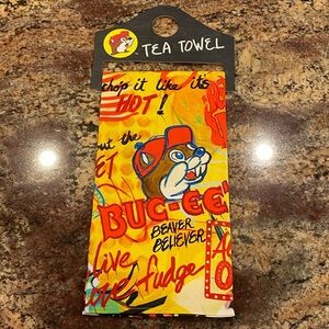 1/$16 or 2/$28, BUC-EE's TEA TOWEL, 18" × 27" and NWT
- Sealed at Bottom